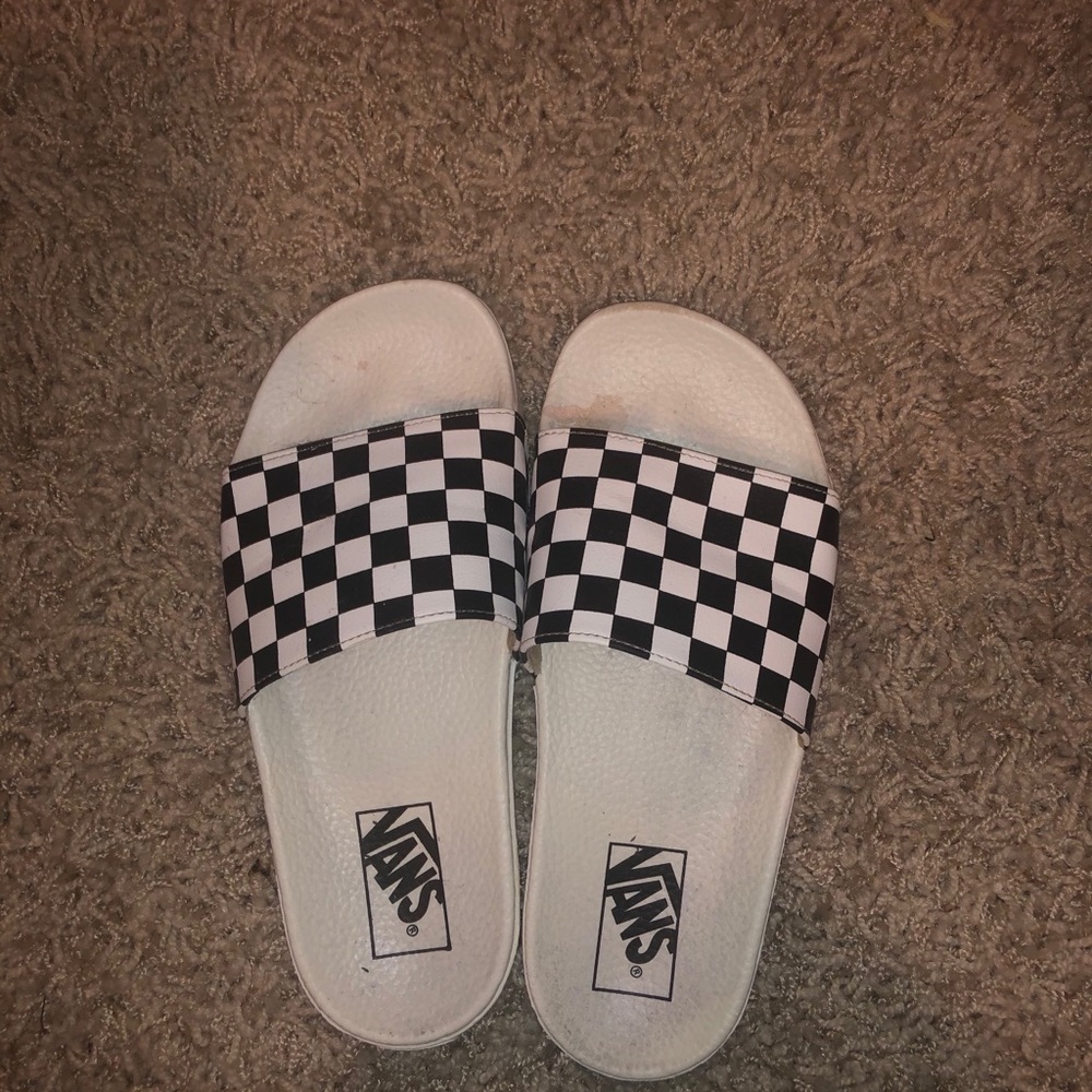 Vans slides checkers